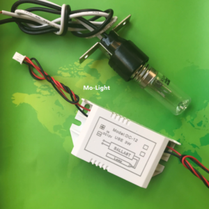 cnlight uvc 254nm germicidal sterilize 10v dc12v 3w uv lamp no ozone