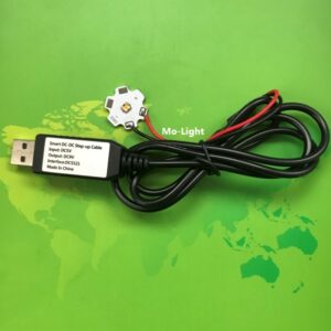 UVC LED Chip 275nm UVC LED Diode 275nm With Smart DC-DC step-up USB cable UV Disinfection Sterilization LED Light