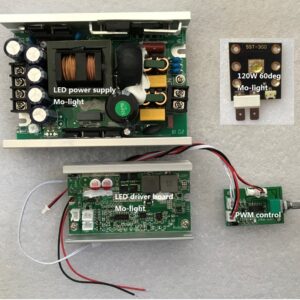 220v led power supply 12v led driver pwm control sst 300 led diode 120w 60degree for medical/stage/industrial application